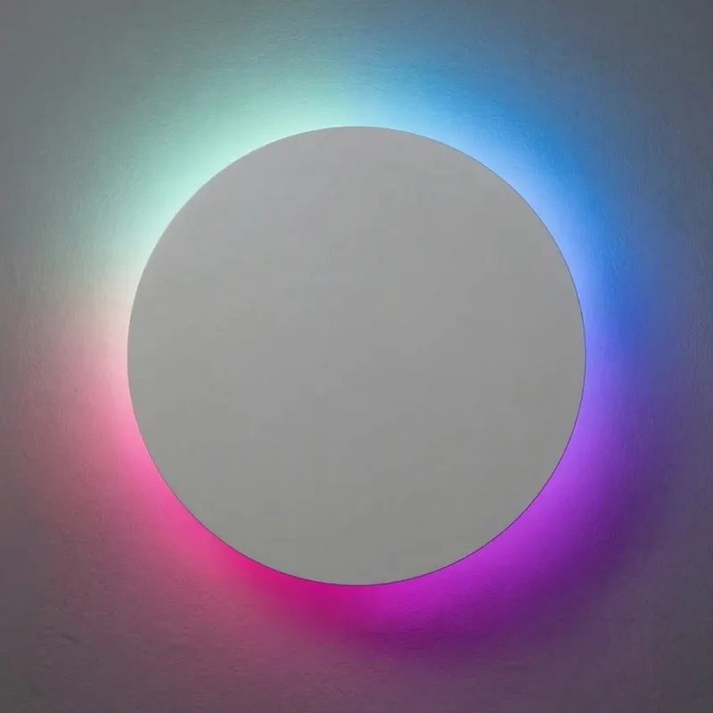 Značkový Aigostar - LED RGBW Stmívatelné nástěnné svítidlo MESH Smart LED/12W/230V 2700-6500K bílá + dálkové ovládání