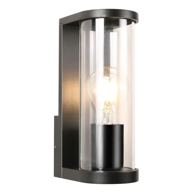Zuma Line - Venkovní nástěnné svítidlo 1xE27/60W/230V IP44 černá Sleva