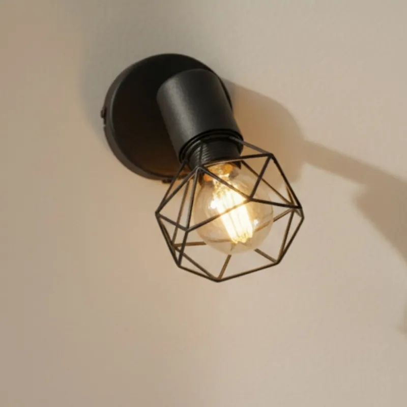 Brilagi - Nástěnné bodové svítidlo CAGE 1xE14/40W/230V Nejlepší Volba