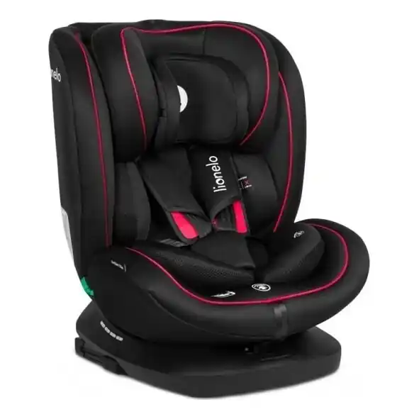 Lionelo - Autosedačka BASTIAAN i-Size 40-150 cm černá/červená Must-Have