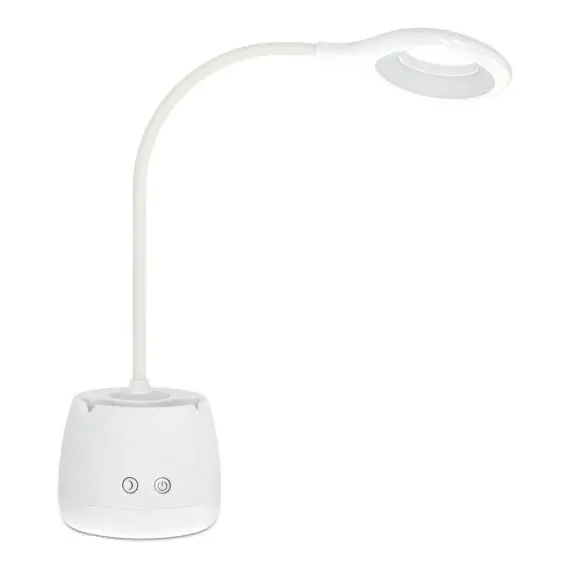 Koupit Online LED Stmívatelná flexibilní nabíjecí stolní lampa LUSIA LED/5W/5V 3000/4000K 1200 mAh bílá