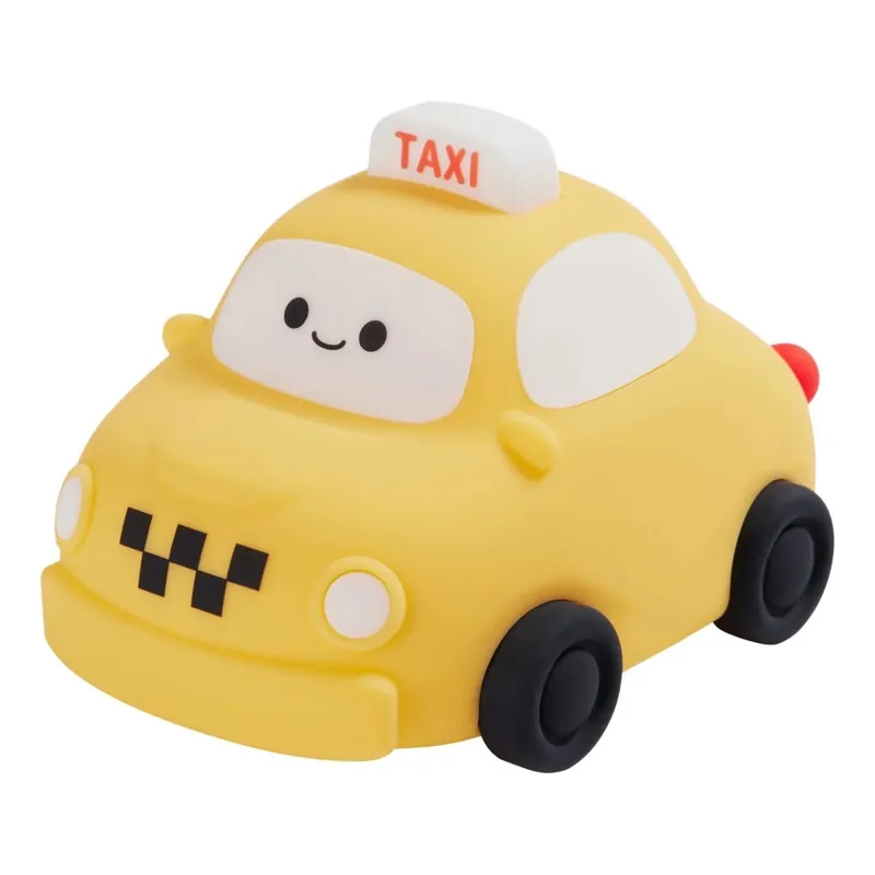 LED Stmívatelná dětská dotyková lampa TAXI LED/1W/5V USB 1200 mAh taxi žlutá Cenová Bomba
