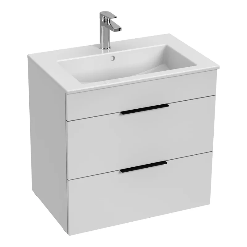 JIKA H4536021763001 - Koupelnová skříňka s umyvadlem CUBE 60,7x65 cm bílá Nejlepší Volba