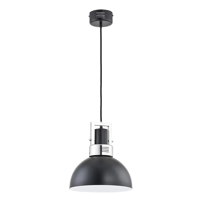 Lustr na lanku MEGEN 1xE27/15W/230V černá Výhodná Nabídka