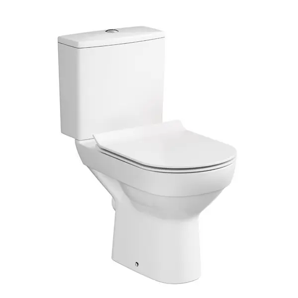Poslední Šance Cersanit K35-037 - Stojící WC s prkénkem CITY keramika/bílá
