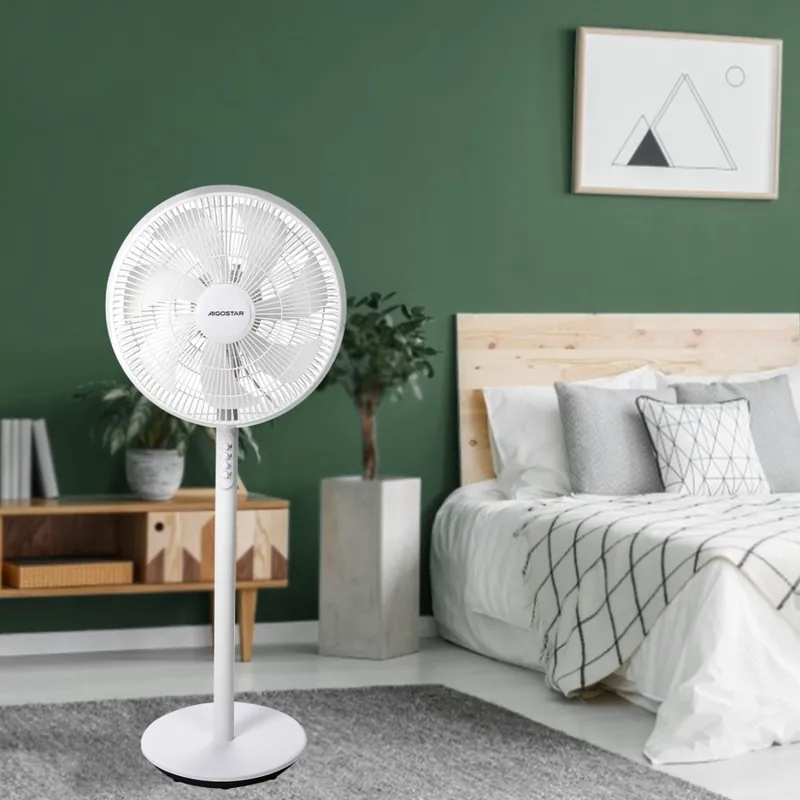 Aigostar - Stojanový ventilátor 2v1 45W/230V 110 cm bílá Víkendová Akce