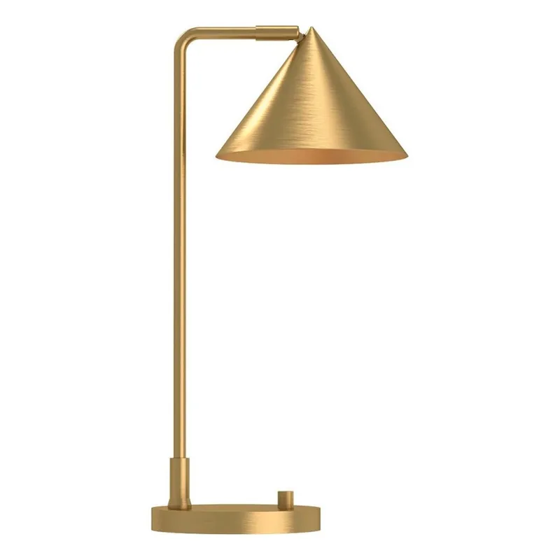 Alora Mood - Stolní lampa REMYCK 1xE27/60W/230V zlatá Cenově Výhodný