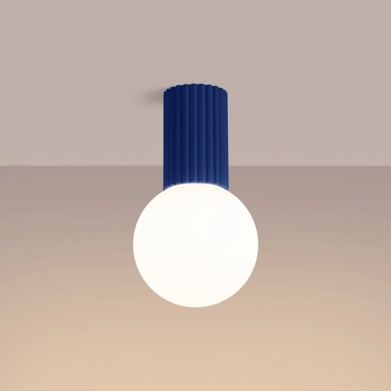 Odeslání Ihned Koupelnové stropní svítidlo HALO 1xG9/8W/230V pr. 12 cm IP44 modrá