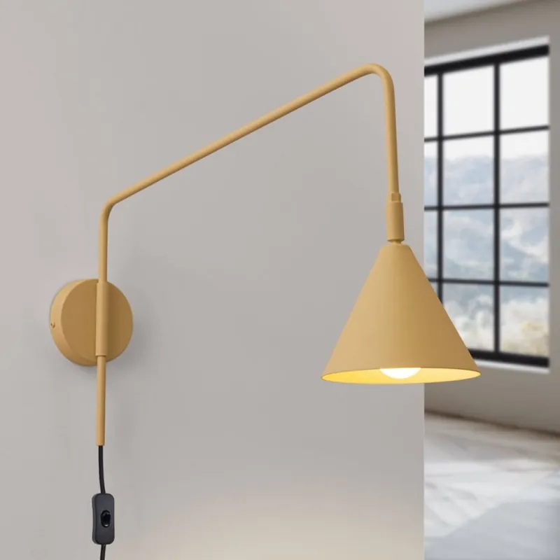 Nástěnná lampa NOX 1xE14/10W/230V zlatá Vrácení Zdarma