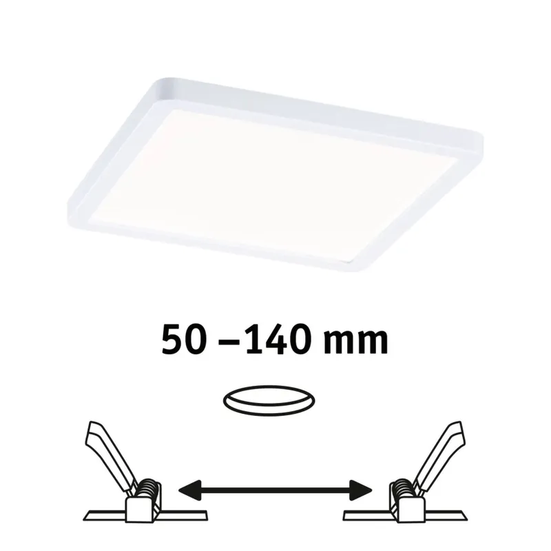 Paulmann 93059 - LED/13W IP44 Stmívatelné koupelnové podhledové svítidlo AREO 230V 17,5x17,5 cm bílá Nejlepší Cena