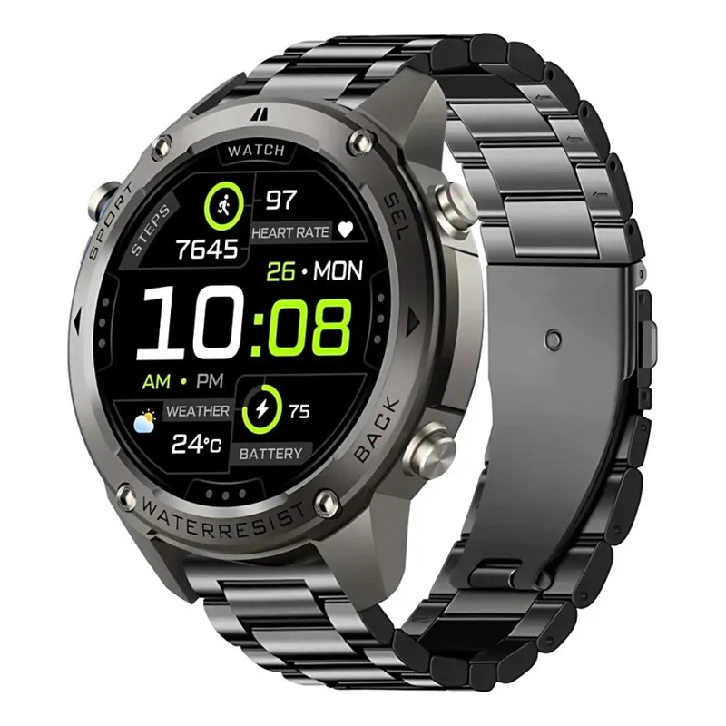 Aligator AW12BK - Chytré hodinky Watch GPS 500 mAh IP69K černá Aktuální