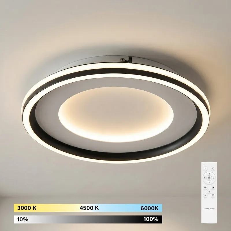 Značkový Brilagi - LED Stmívatelné stropní svítidlo TRIVARO LED/56W/230V 3000-6000K pr. 30 cm + dálkové ovládání