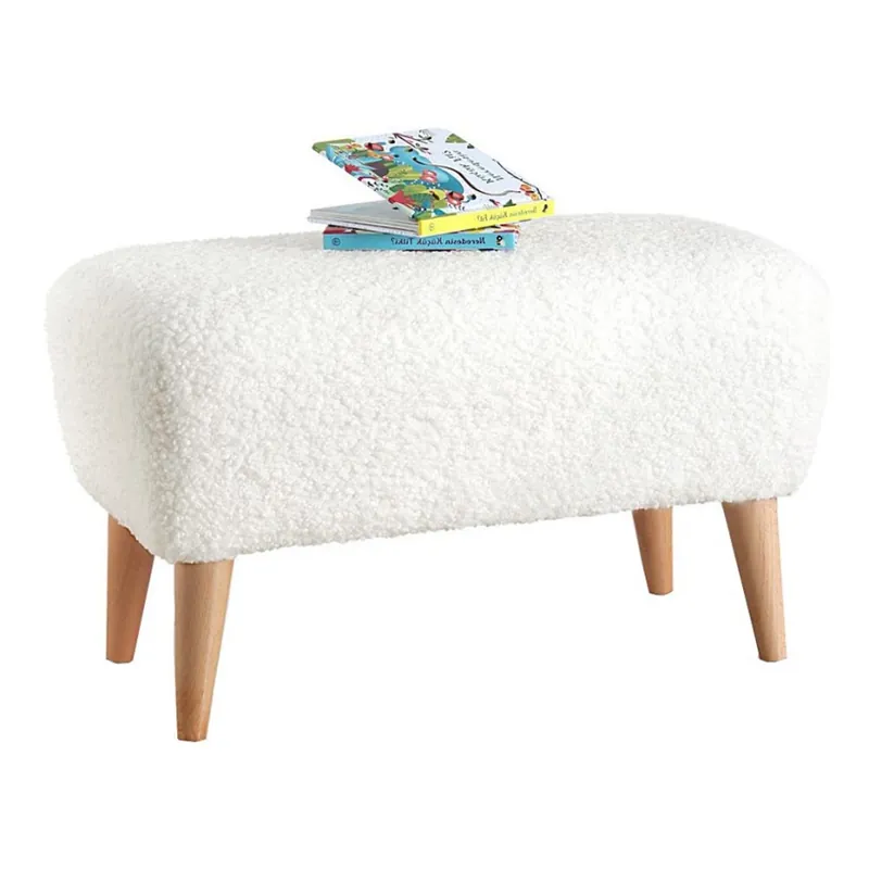 Taburet PIXI 32x61 cm bílá Sleva