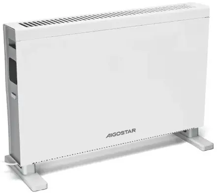 Aigostar - Elektrický přímotop/konvektor s LCD displejem ECO/1250/2000W/230V + dálkové ovládání Expresní Doručení