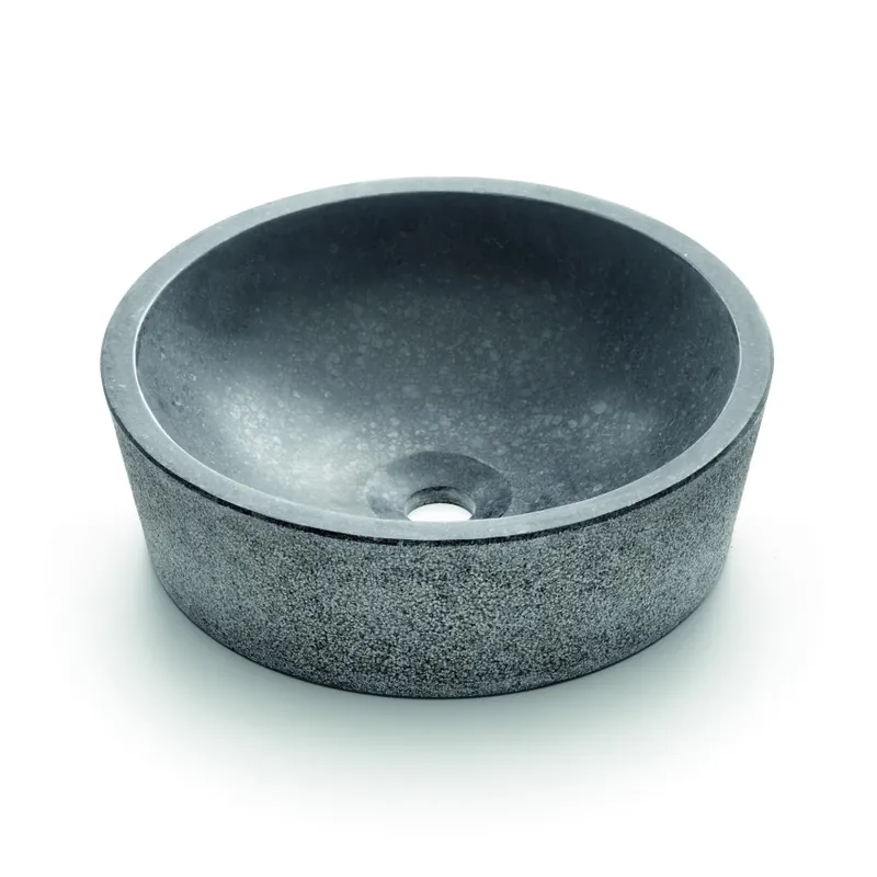 Objednat Nyní Bathco 00308 - Umyvadlo na desku DUAL pr. 40,5 cm kámen/šedá