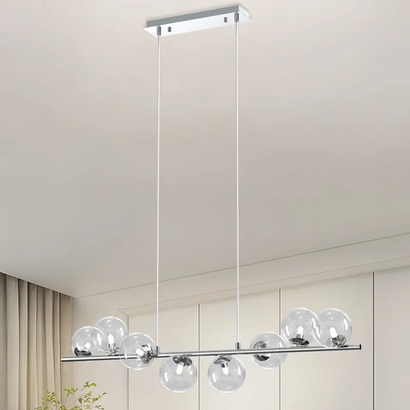 ONLI - Lustr na lanku KIMBERLY 8xG9/6W/230V lesklý chrom Horká Nabídka