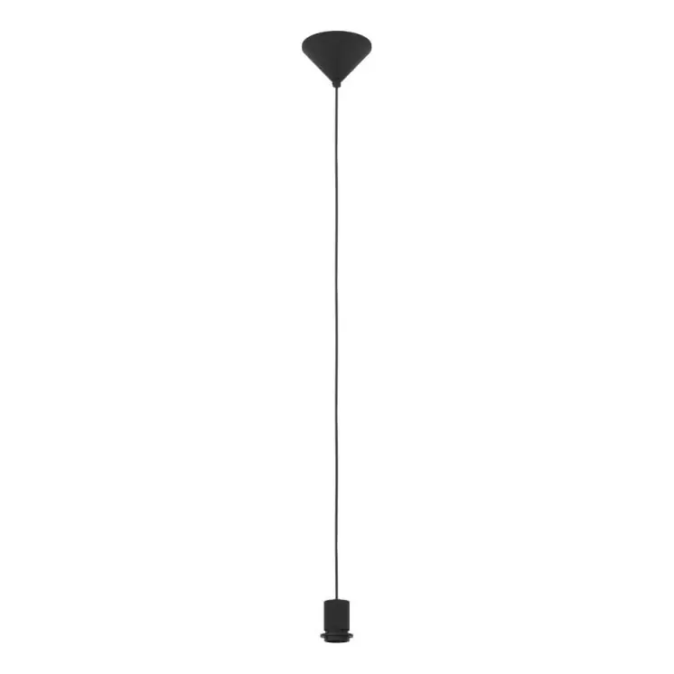 Víkendová Akce Eglo 300167 - Napájecí kabel CURITIBA 1xE27/40W/230V černá