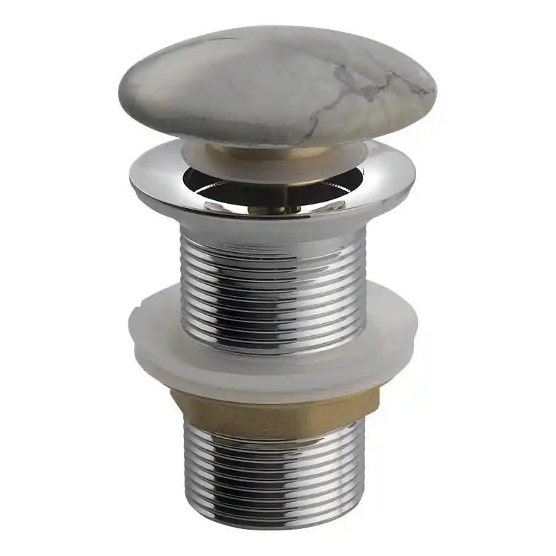 Sapho - Umyvadlová výpusť Click-Clack DALMA pr. 6,7 cm grigio Tovární Cena
