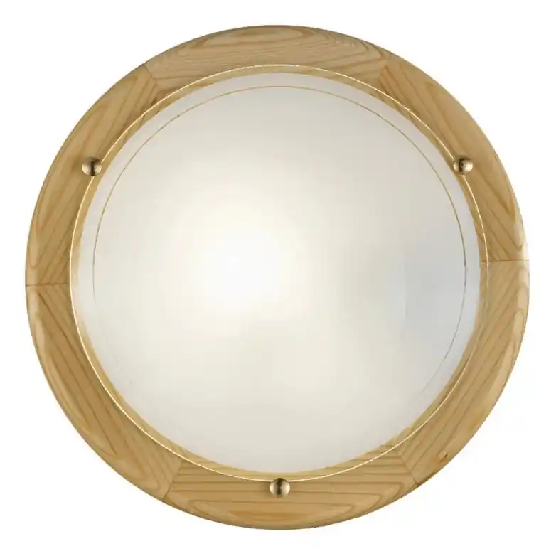 Eglo 3894 - Stropní svítidlo UFO 2xE27/60W/230V pr. 38 cm borovice Bezpečná Platba