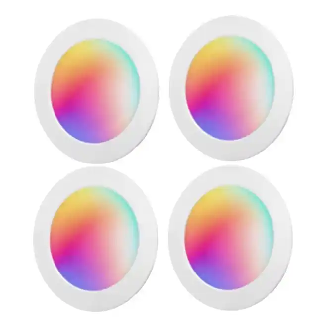Aigostar - SADA 4x LED RGBW Stmívatelné podhledové svítidlo MESH LED/18W/230V 2700K-6500K pr. 23 cm Cenově Výhodný