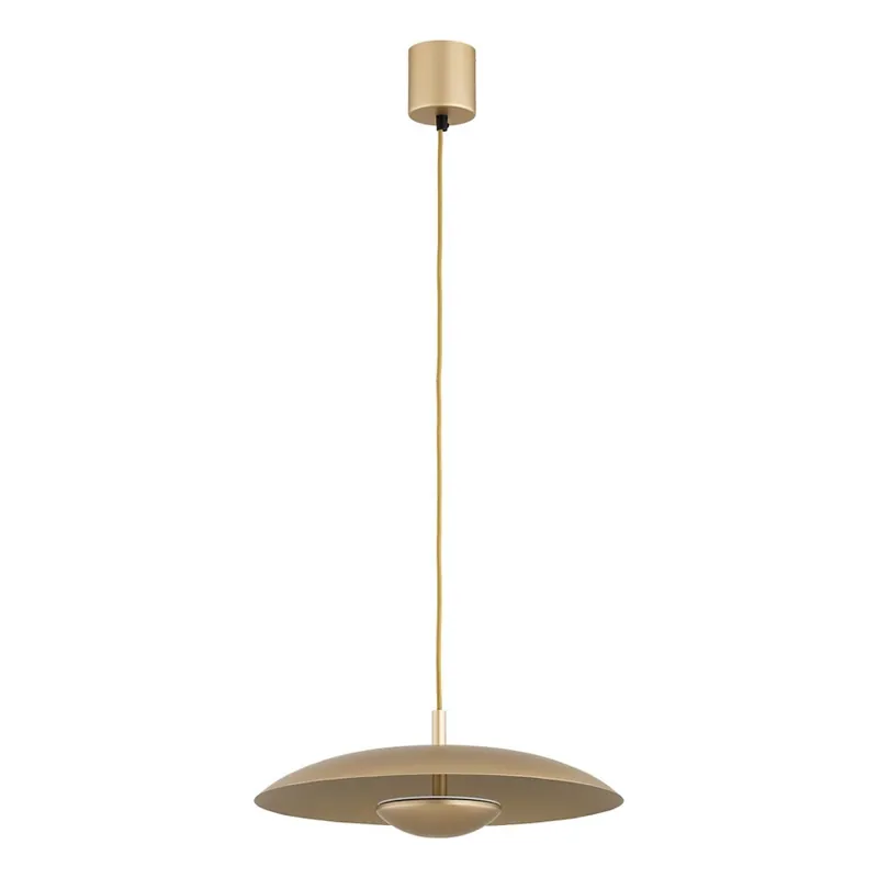 Vysoce Kvalitní Argon 8869 - LED Lustr na lanku BOLTON LED/12,5W/230V 3000K zlatá