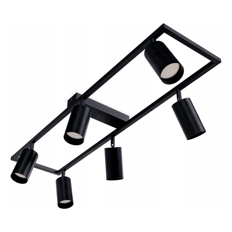 Bodové svítidlo 6xGU10/30W/230V černá Expresní Doručení