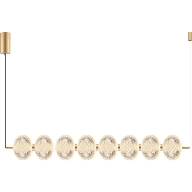 Zuma Line - LED Lustr na lanku LED/50W/230V zlatá Autentický