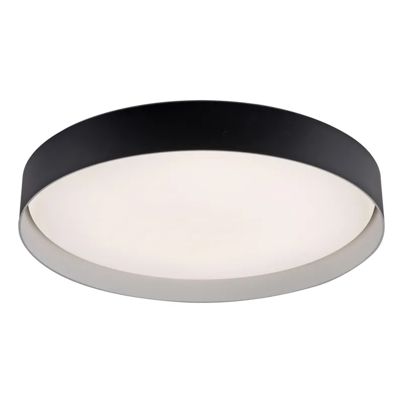 Výprodej Schöner Wohnen 14595-18 - LED Stmívatelné stropní svítidlo TAVOLI LED/34W/230V 2700-6500K pr. 49 cm černá + dálkové ovládání