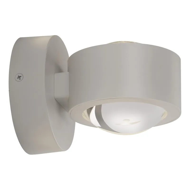 Ověřený Schöner Wohnen 19331-39 - LED Nástěnné svítidlo CHIA 2xLED/2W/230V šedá