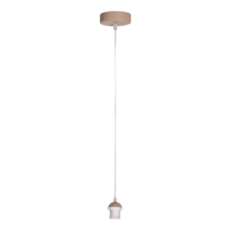 Brilagi - Napájecí kabel PARTY 1xE27/60W/230V pr. 10 cm béžová Vrácení Zdarma