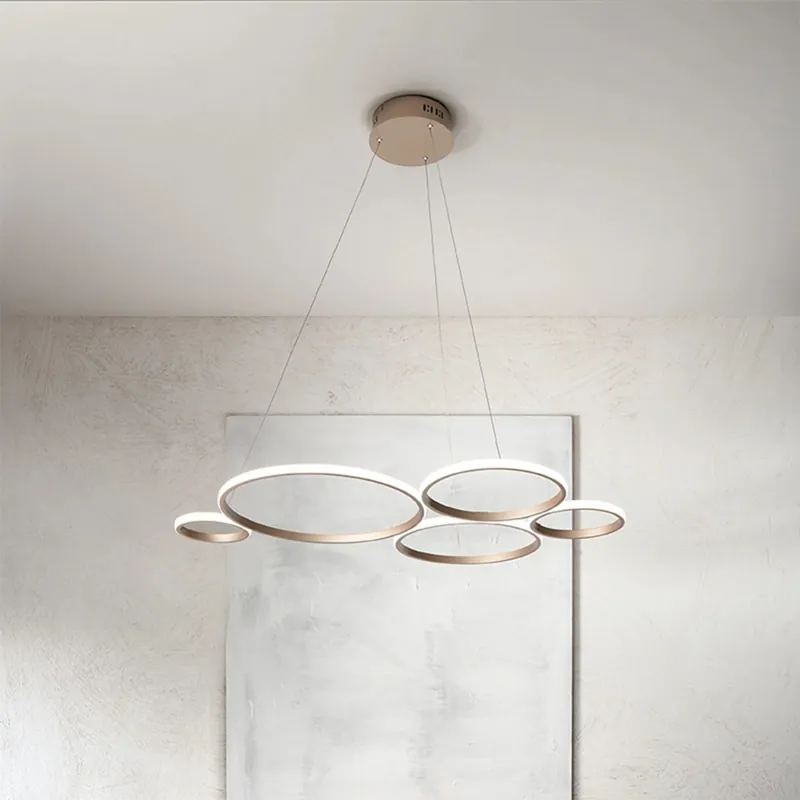 Vysoce Kvalitní Ondaluce - LED Stmívatelný lustr na lanku POIS LED/60W/230V zlatá