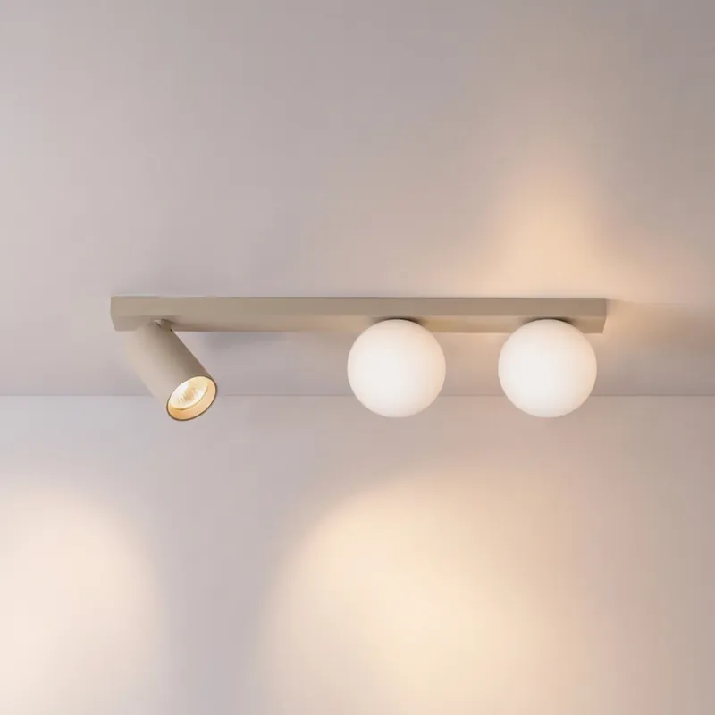 Finální Výprodej Brilagi - Bodové svítidlo SELE BALL 1xGU10/30W/230V + 2xG9/10W béžová