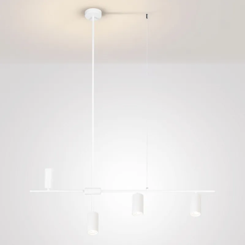 Brilagi - Lustr na lanku CRANE 4xGU10/30W/230V bílá Akční Nabídka