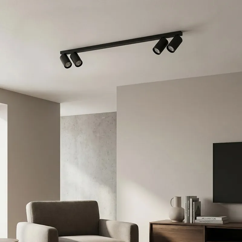 Brilagi - Bodové svítidlo SELE LONG 4xGU10/30W/230V černá Nízká Cena