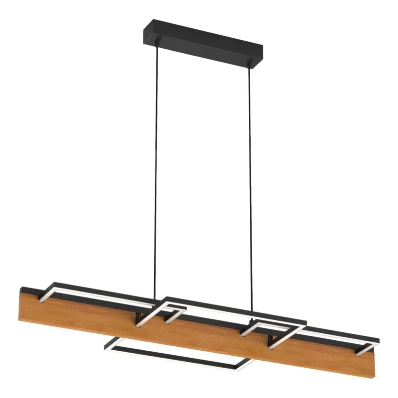 LED Lustr na lanku LARYSA LED/35W/230V borovice Bezpečná Platba
