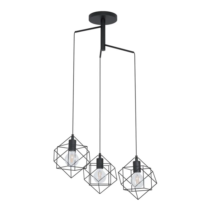 Eglo - Lustr na lanku 3xE27/60W/230V Vrácení Zdarma