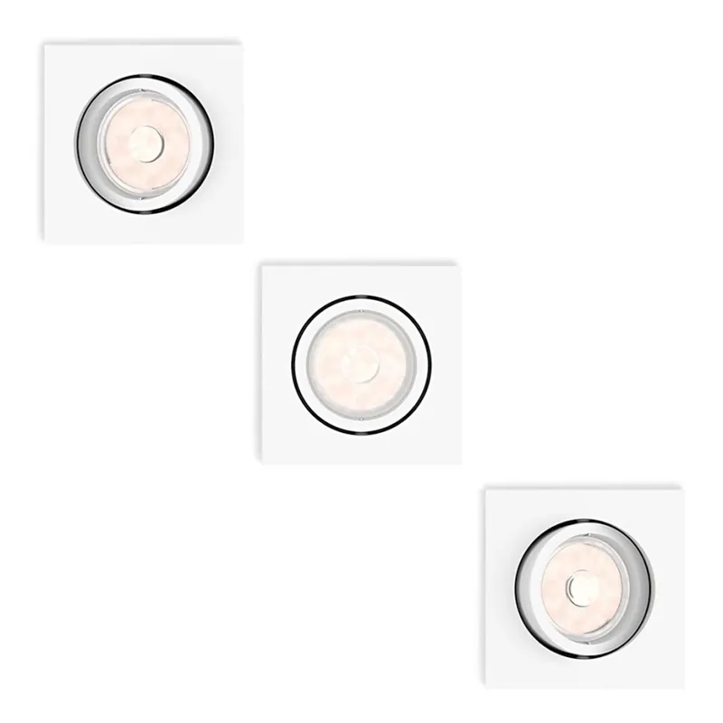 Značkový Philips - SADA 3x Podhledové svítidlo 1xGU10/5,5W/230V
