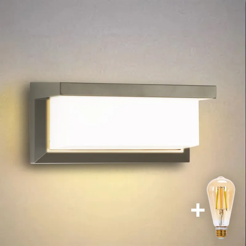 Kup Teď Brilagi - LED Stmívatelné venkovní nástěnné svítidlo BRICKY 1xE27/6W/230V 2700-6500K IP54 šedá