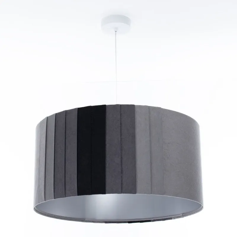 Lustr na lanku STRIPES 1xE27/60W/230V pr. 40 cm šedá Ihned K Objednání