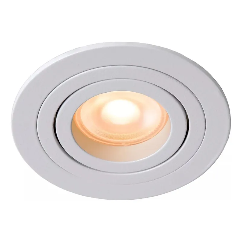 Omezená Nabídka Lucide 22954/01/31 - Podhledové svítidlo TUBE 1xGU10/50W/230V bílá