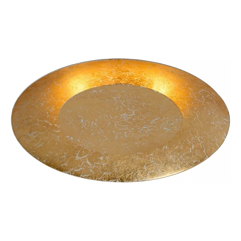 Oblíbený Lucide 79177/12/01 - LED stropní svítidlo FOSKAL LED/12W/230V 34,5 cm mosaz