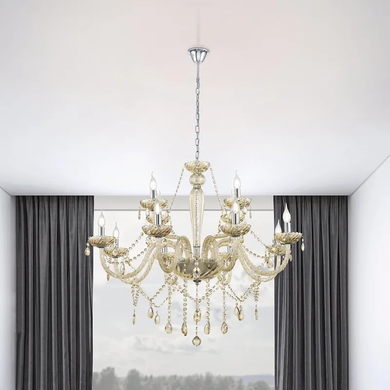 Eglo 39094 - Lustr BASILANO 12xE14/40W/230V Sleva