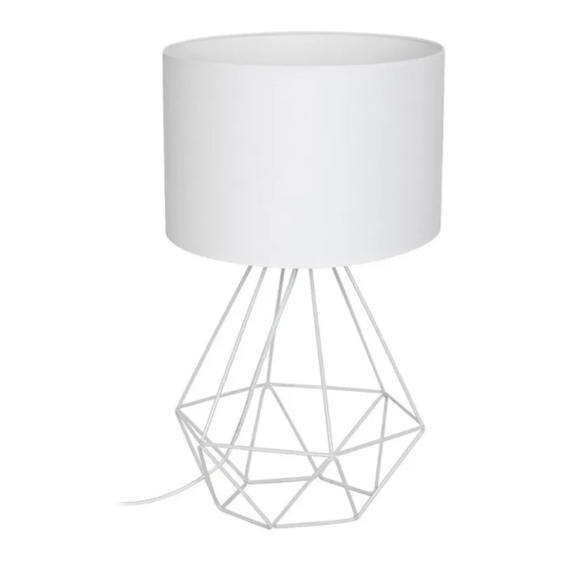 Hit Sezóny Stolní lampa BASKET 1xE27/60W/230V bílá