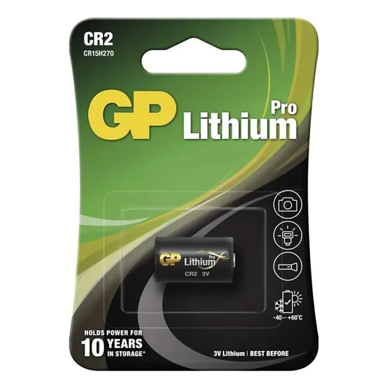 Lithiová baterie CR2 GP LITHIUM 3V/800 mAh Originální