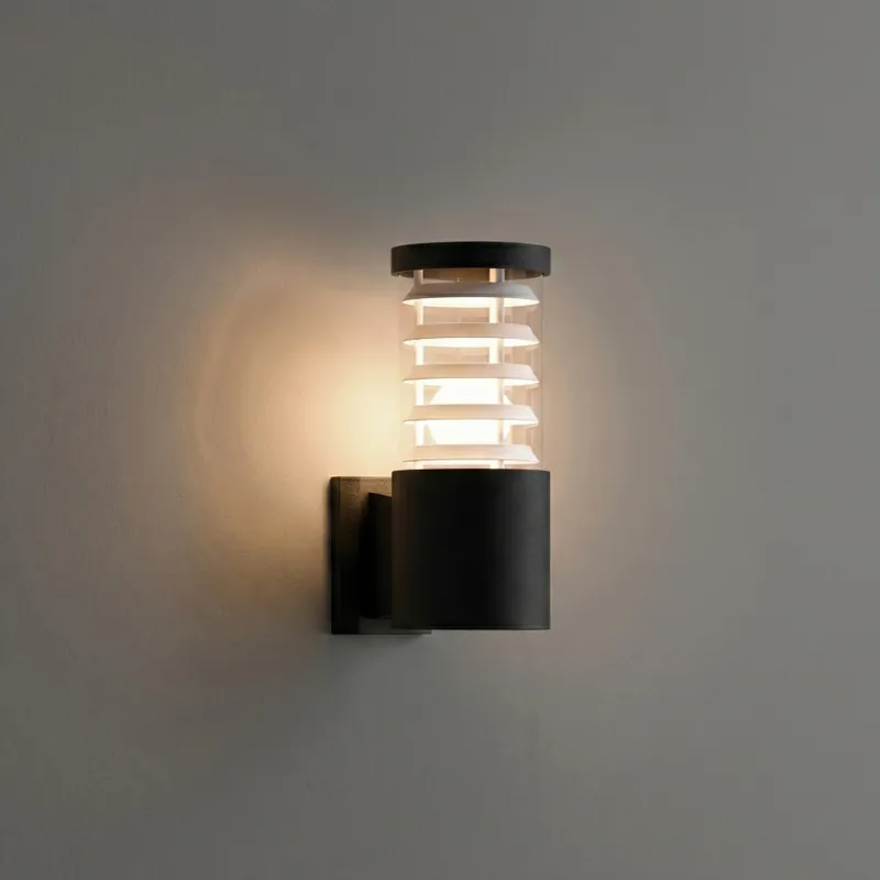 Ideal Lux - Venkovní nástěnné svítidlo TRONCO 1xE27/42W/230V IP44 černá Akční Cena