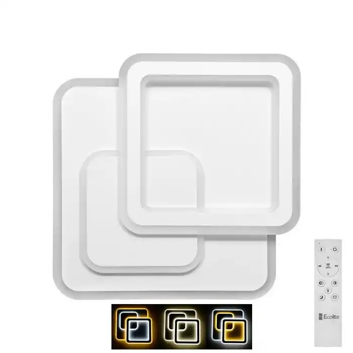 LED Stmívatelné stropní svítidlo REST LED/80W/230V 2700-6500K + dálkové ovládání Cenová Bomba
