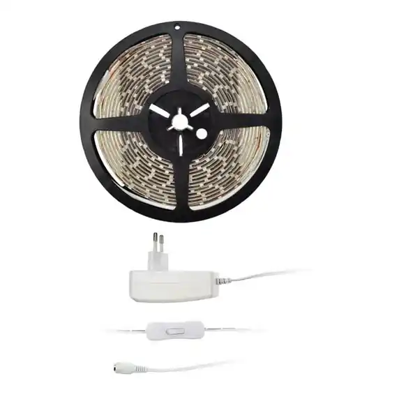 Horká Nabídka LED Pásek 5 m LED/4,8W/230V, adaptér