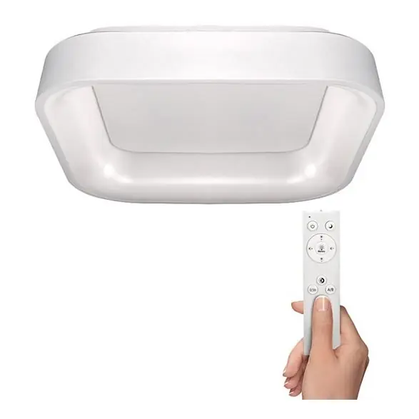 LED Stmívatelné stropní svítidlo LED/48W/230V + dálkové ovládání Vysoce Kvalitní