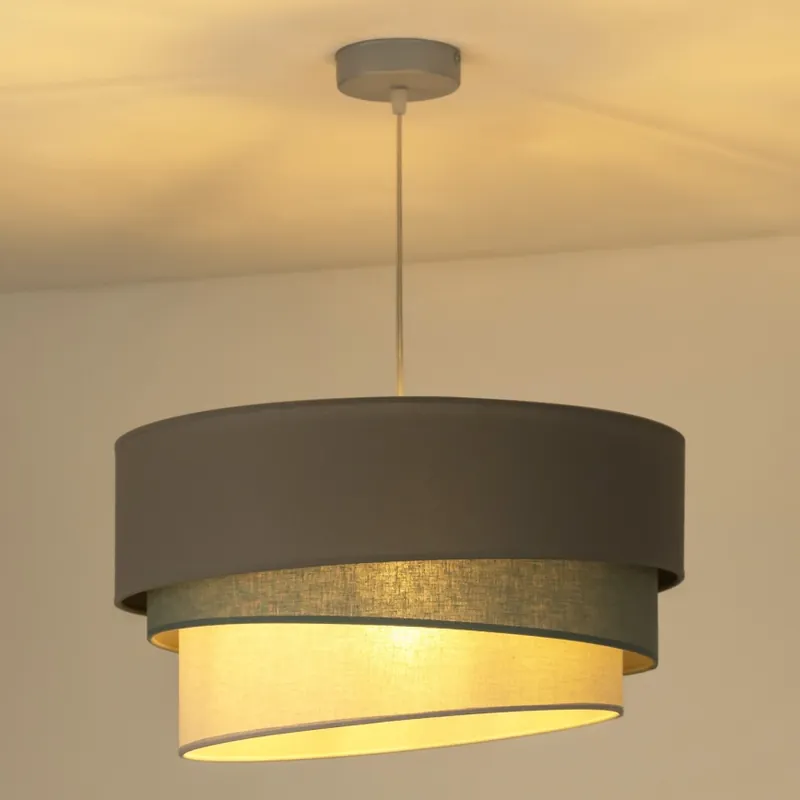 Víkendová Akce Duolla - Lustr na lanku TRIO 1xE27/40W/230V pr. 45 cm