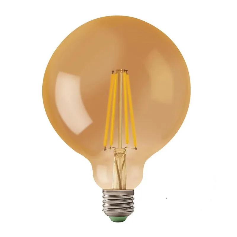 Odeslání Ihned LED Žárovka LEDSTAR AMBER G125 E27/8W/230V 2200K